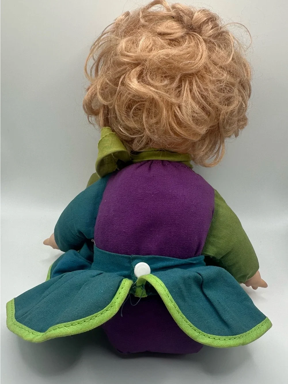Masquerade Magic Eegee Goldberger Doll Vtg 1970s Green Purple Quick Change